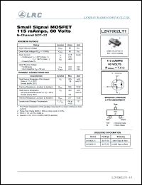 Click here to download L2N7003LT1 Datasheet