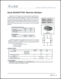 Click here to download MBD330DWT1 Datasheet