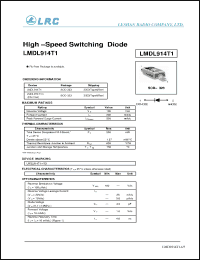 Click here to download LMDL914T1 Datasheet