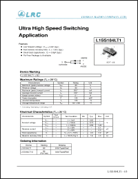 Click here to download L1SS184LT1G Datasheet