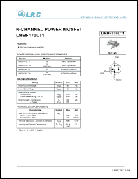 Click here to download LMBF170LT3G Datasheet