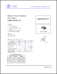 Click here to download L2SD1781KLT1 Datasheet