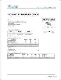 Click here to download LRB751V-40T1 Datasheet