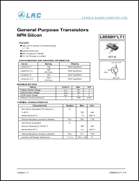 Click here to download L8550HPLT1G Datasheet