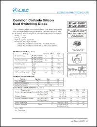 Click here to download LM1MA142WKT3 Datasheet