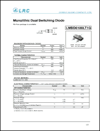 Click here to download LMBD6100LT1G Datasheet
