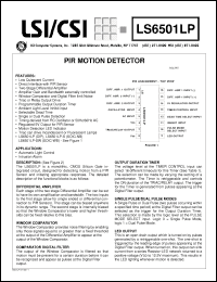 Click here to download LS6501LP Datasheet