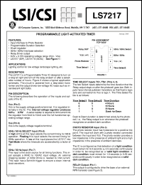 Click here to download LS7217 Datasheet