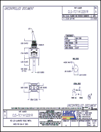 Click here to download CLS-TC11A12251R Datasheet