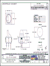 Click here to download CLS-TS11A12250R Datasheet