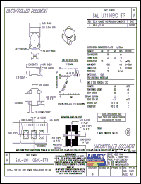 Click here to download SML-LX1110SYC-BTR Datasheet