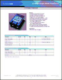 Click here to download C-15-2500-TDFB-SSC4 Datasheet