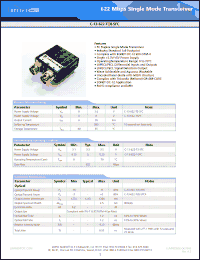 Click here to download C-13-622-T3-SFC Datasheet