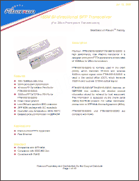 Click here to download FTM-9301S-S20IG Datasheet