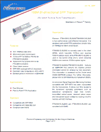 Click here to download FTM-9501C-SL20iG Datasheet