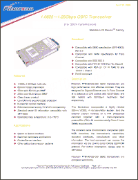 Click here to download FTM-8012S-GG Datasheet