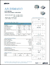 Click here to download SMA513 Datasheet
