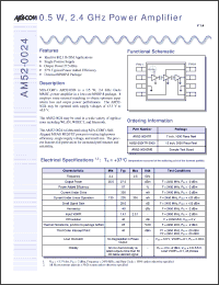 Click here to download AM52-0024TR Datasheet