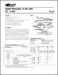Click here to download AT-210TR Datasheet