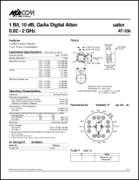 Click here to download AT-358 Datasheet