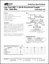 Click here to download CH20-0033-17G-TR Datasheet