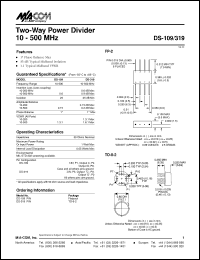 Click here to download DS-319 Datasheet