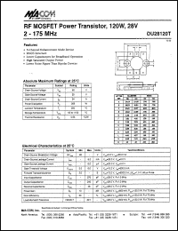 Click here to download DU28120T Datasheet