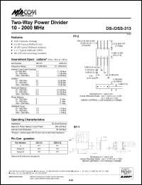 Click here to download DSS-313 Datasheet