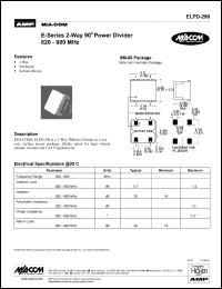 Click here to download ELPD-290 Datasheet