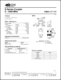 Click here to download EMDC-17-1-75 Datasheet