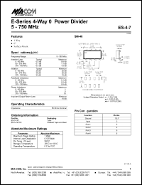 Click here to download ES-3-1X1 Datasheet