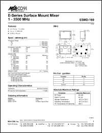 Click here to download ESMD-169TR Datasheet