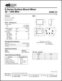 Click here to download ESMD-C2 Datasheet