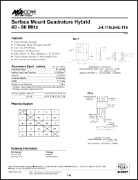 Click here to download JHS-115 Datasheet