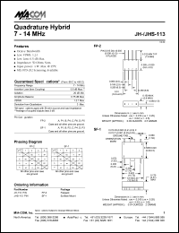 Click here to download JH-113 Datasheet