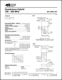 Click here to download JH-121 Datasheet