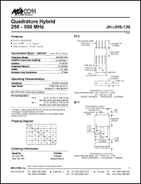 Click here to download JHS-139 Datasheet