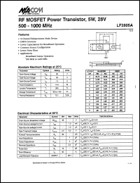 Click here to download LF2805 Datasheet