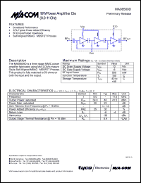 Click here to download MA08509D Datasheet