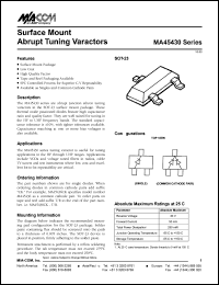 Click here to download MA45441 Datasheet