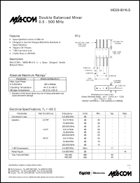 Click here to download MD20-0016 Datasheet