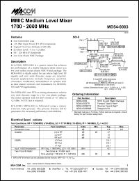 Click here to download MD54-0003RTR Datasheet