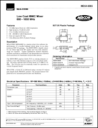 Click here to download MD54-0005 Datasheet