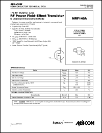 Click here to download MRF148A Datasheet