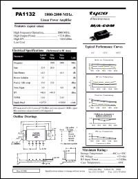 Click here to download PA1132 Datasheet