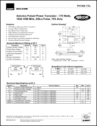 Click here to download PH1090-175L Datasheet