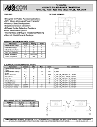 Click here to download PH1090-75L Datasheet