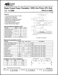 Click here to download PH1214-100 Datasheet