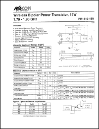 Click here to download PH1819-15N Datasheet