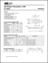 Click here to download PH2323-3 Datasheet